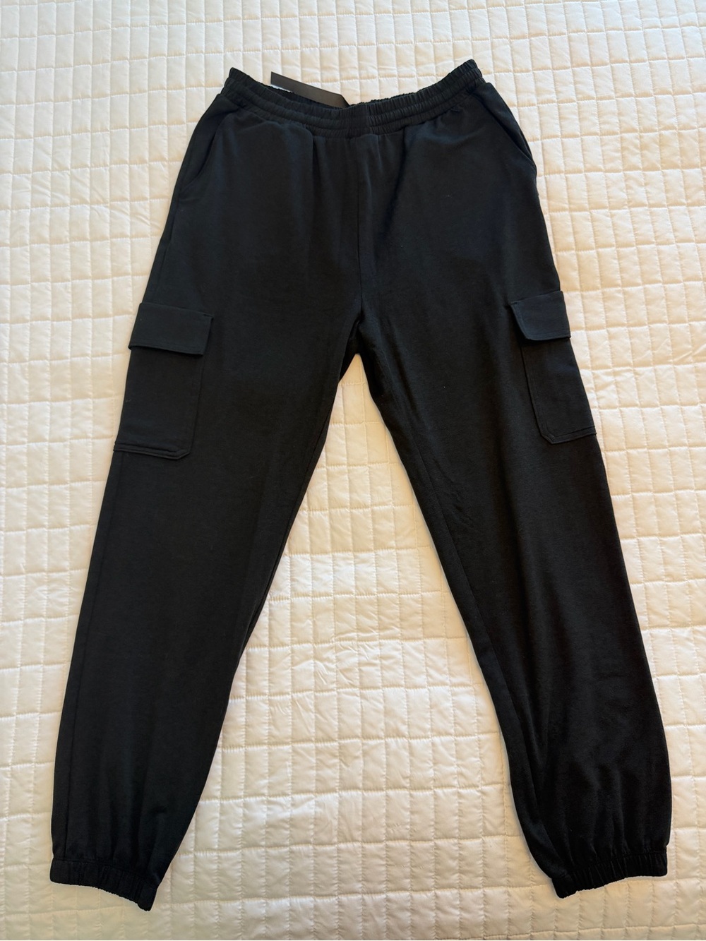 Vuori Black Cargo Joggers